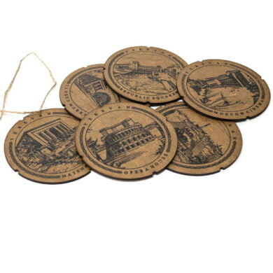 Բաժակի տակդիրների հավաքածու «Երևան»