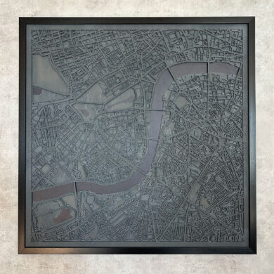Դեկոր «Լոնդոնի քարտեզ» 73x73սմ