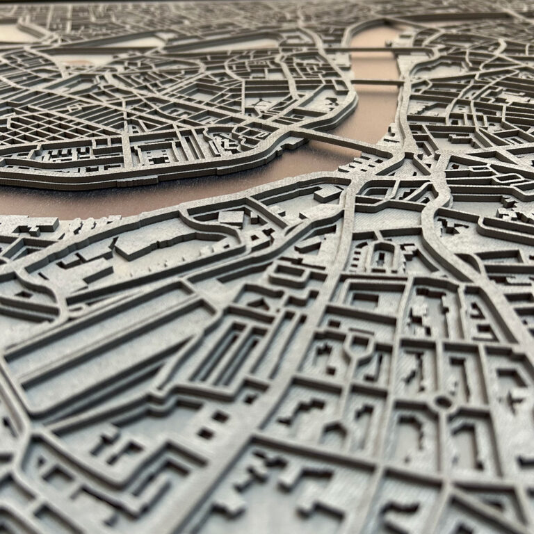 Դեկոր «Լոնդոնի քարտեզ» 73x73սմ