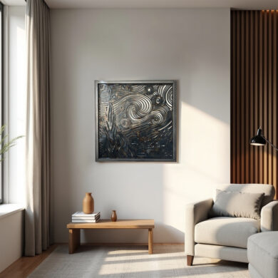 Վինսենթ Վան Գոգ «Աստղալից գիշեր» 64.5x64.5սմ